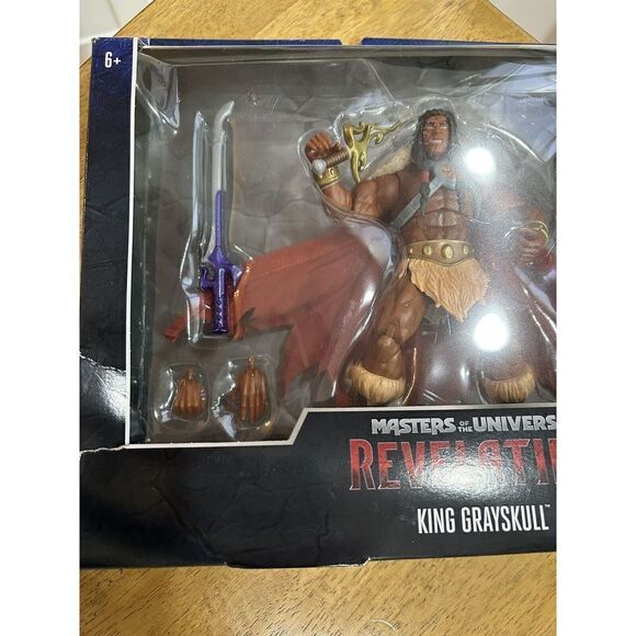 Masters of the Universe Revelation King Grayskull 7" Action Figure NEW SEALED - Picture 3 of 3